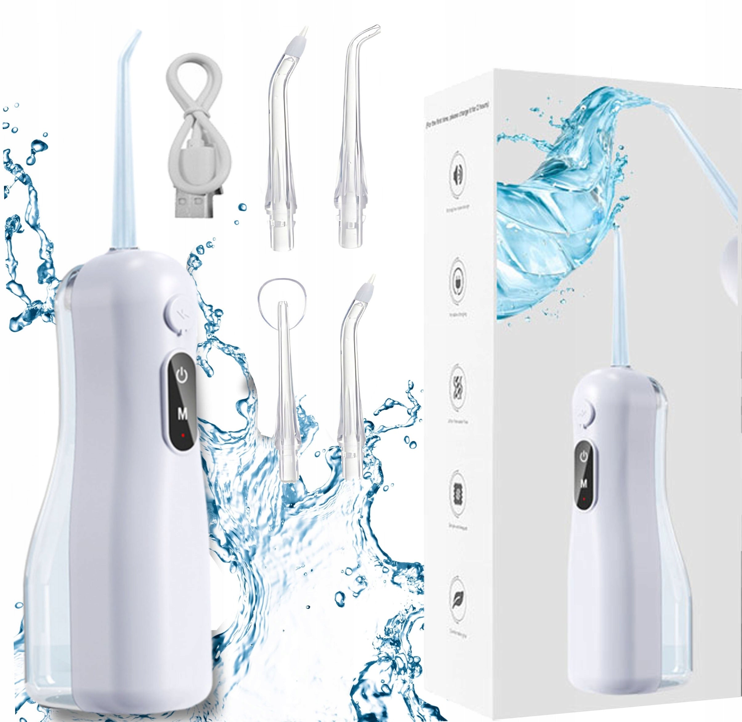 Dental Irrigator Wireless 4d NOZZLES IPX7