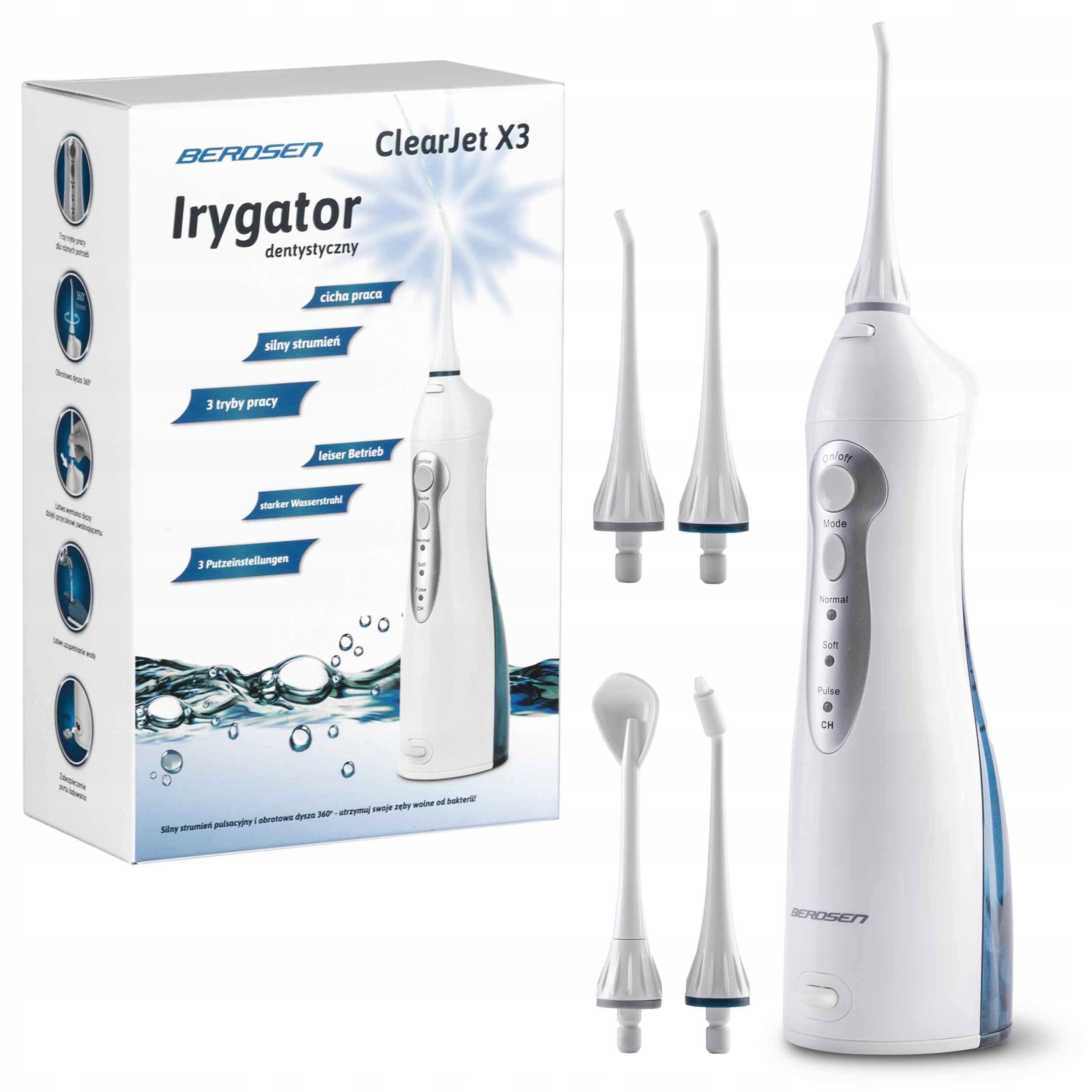 Dental Irrigator Wireless Berdsen Clearjet