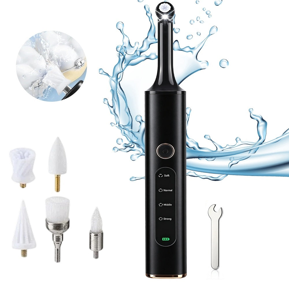 Dental Polisher 800mAh IPX6 Waterproof For Home Use Black