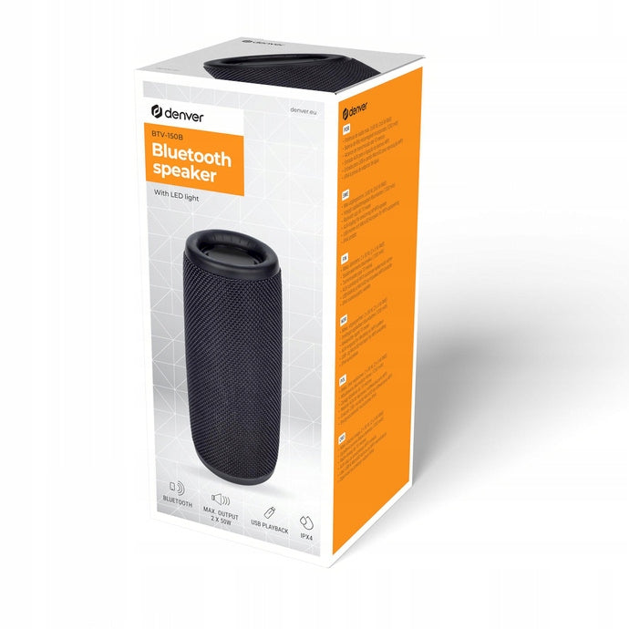 Denver Bluetooth Wireless Speaker with Battery Black Model other