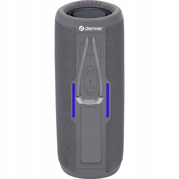 Denver Bluetooth Wireless Speaker with Battery Grey Brand Denver