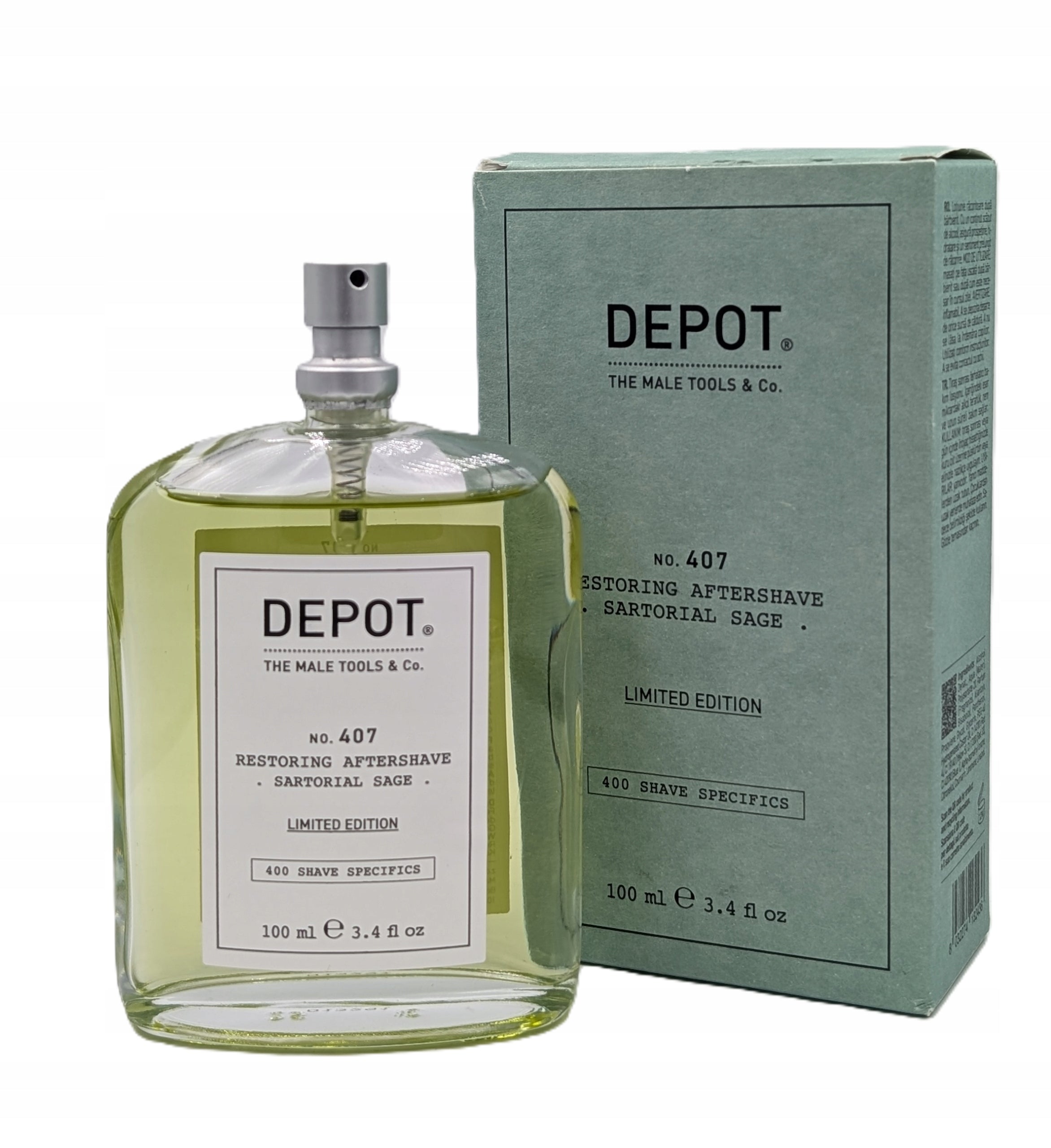 Depot No. 407 Restoring Aftershave refreshing aftershave