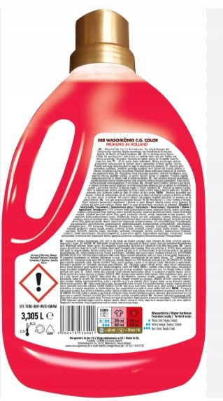 Der Waschkonig Color Washing Gel Spring Netherlands 3,305l Trade name other