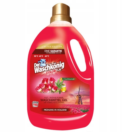 Der Waschkonig Color Washing Gel Spring Netherlands 3,305l