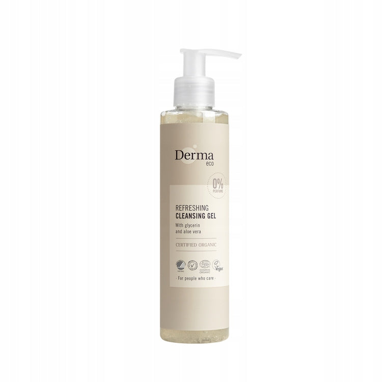 Gesichtsreinigungsgel Derma Eco Refresing Cleansing Gel, 200 ml 