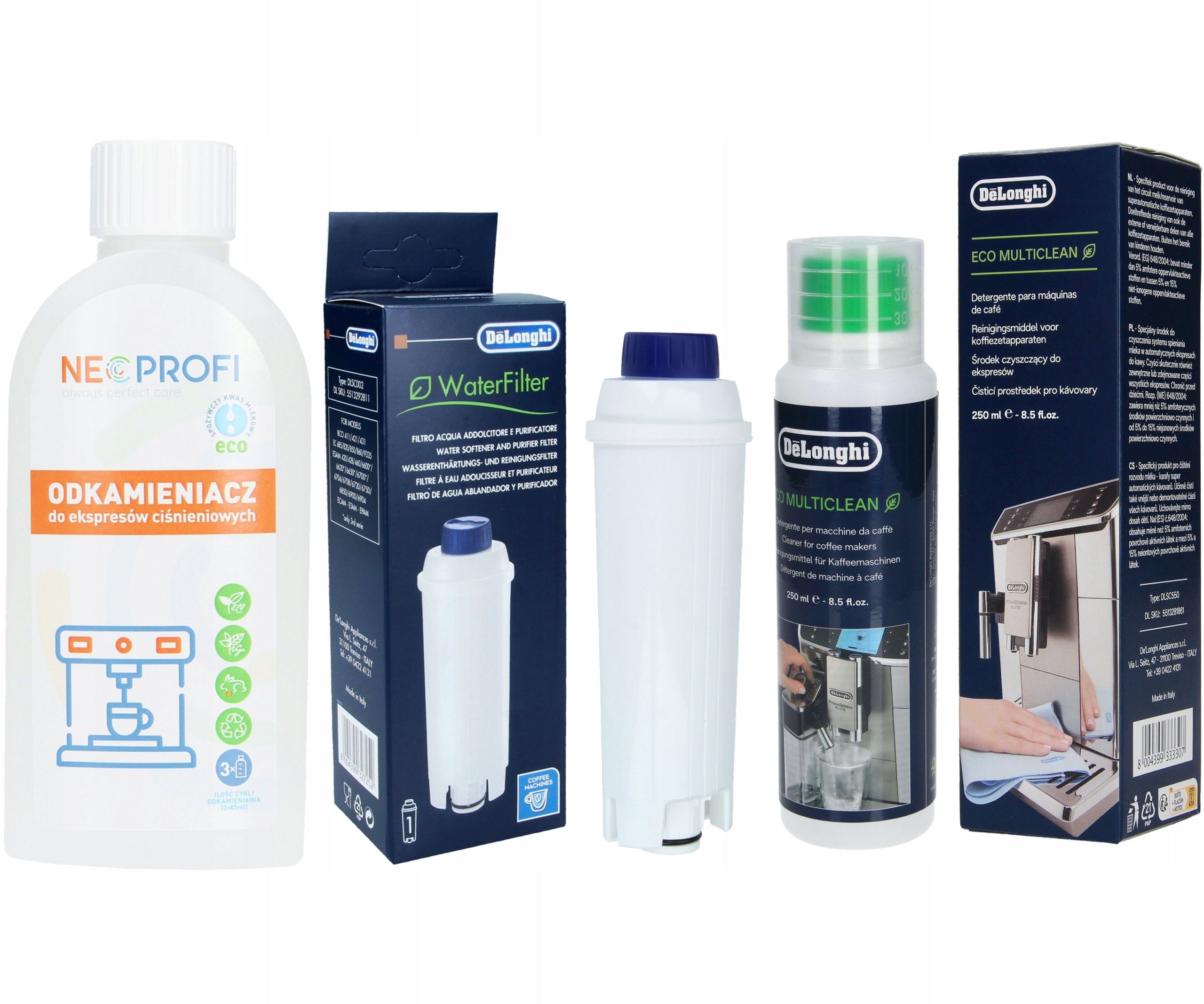 Descaler Maintenance Kit and Coffee Maker Cleaner EAN (GTIN) 5905155671455