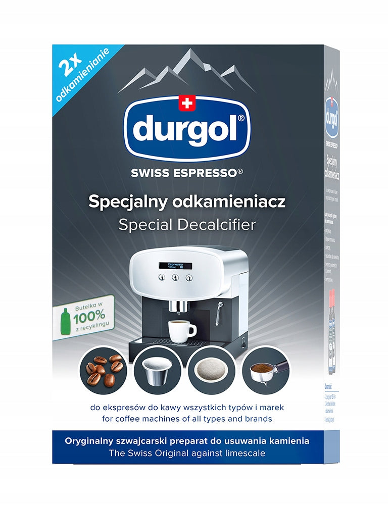 Descaler for DURGOL coffee machines 2x125ml Brand Durgol