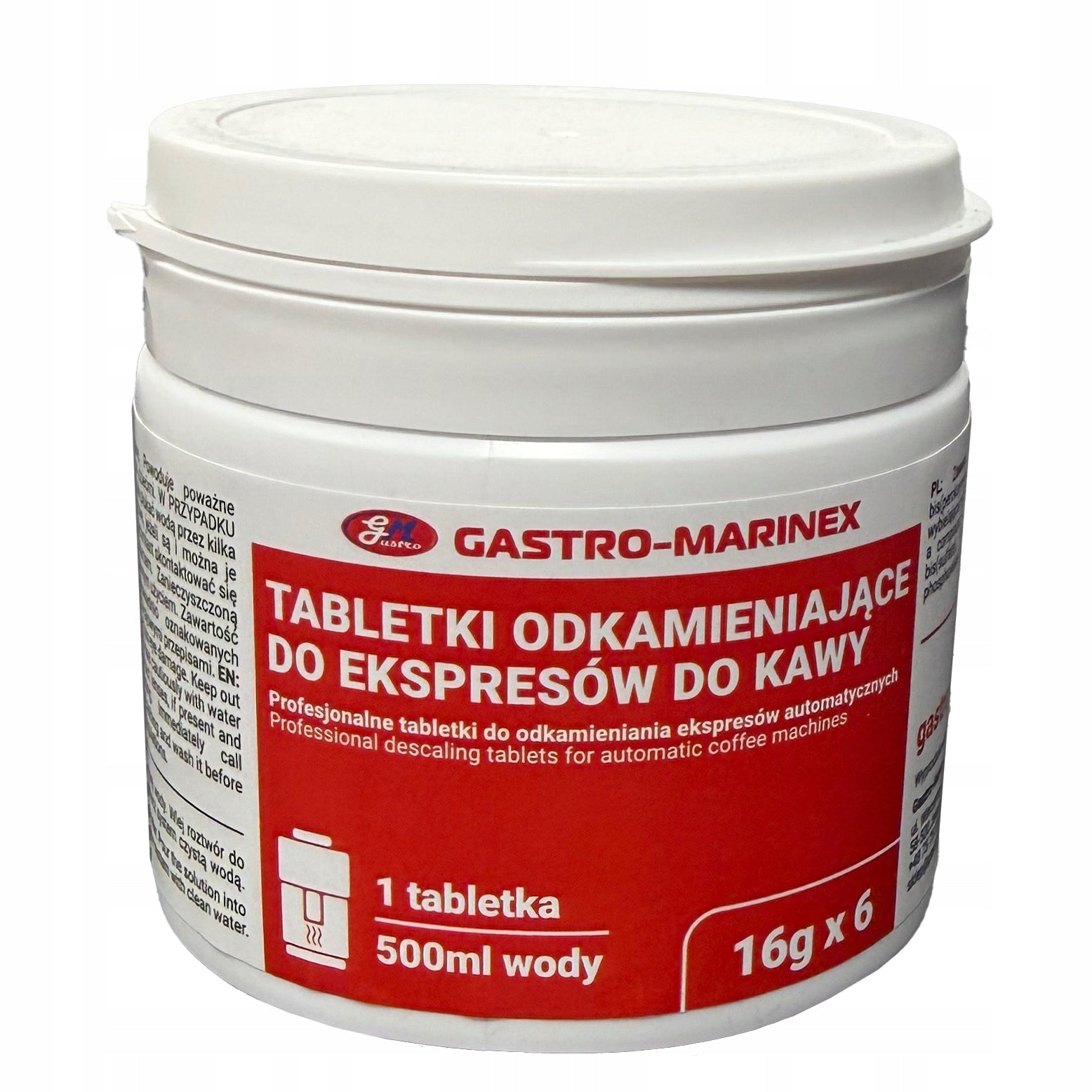 Descaler tablets for coffee machines 6x16g descaler