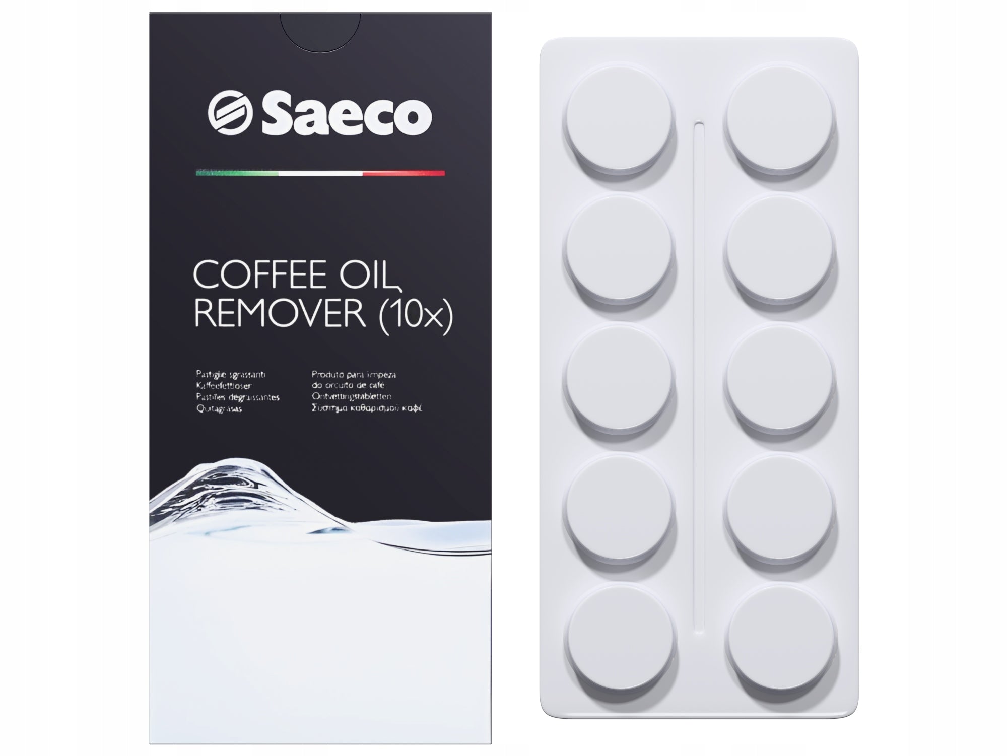 Descaling Tablets Express Saeco CA670400 10pcs Original Effective Manufacturer code Tabletki Odtłuszczające Do Ekspresu Saeco