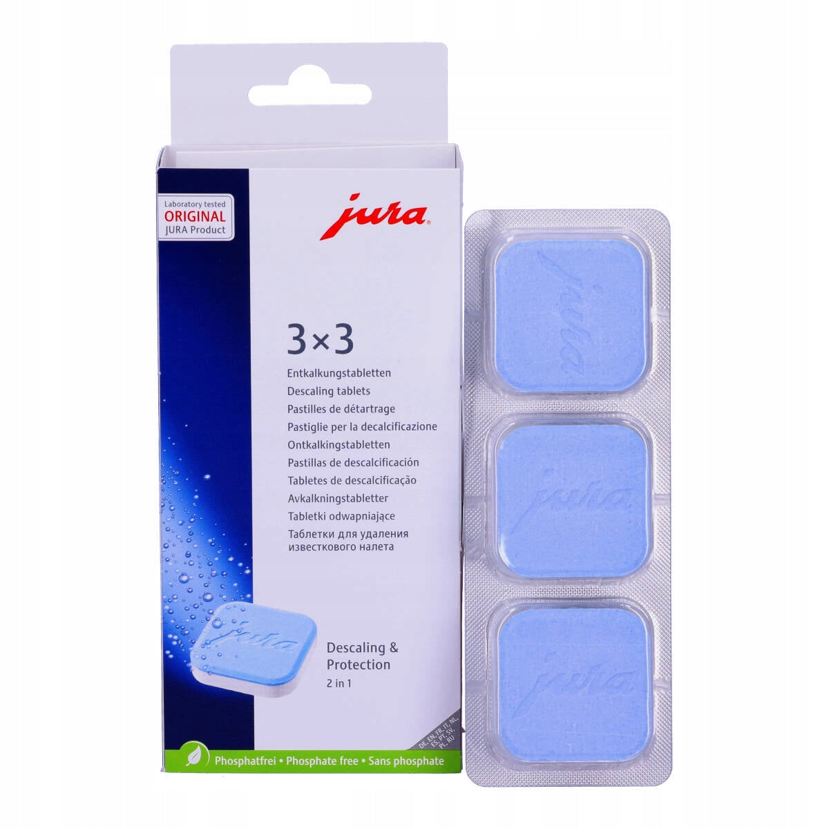 Descaling tablets for JURA 9pcs 61848