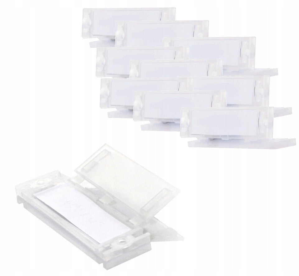 Description Plate Lockable Wire Cable Marker 12-44mm 10pcs
