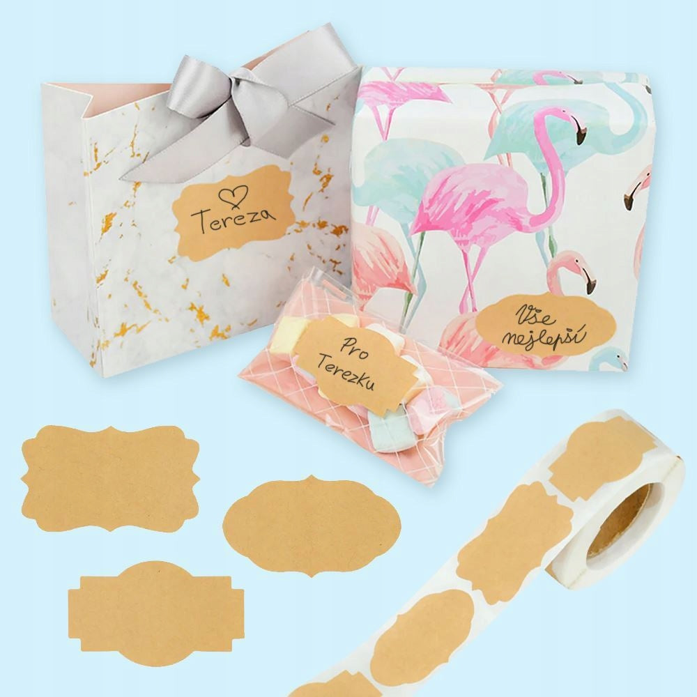 Description stickers 250 pcs.
