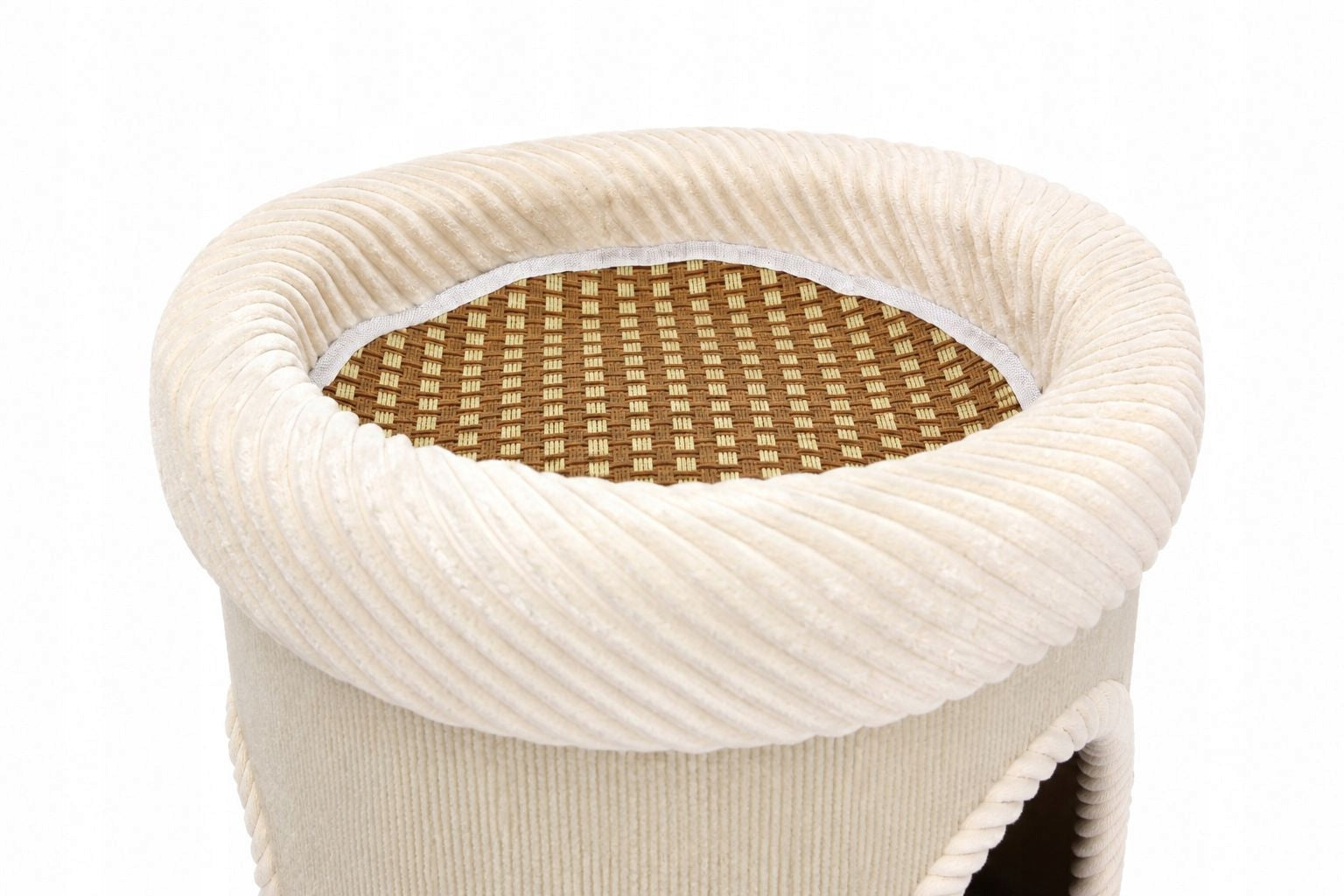 Designer Modern Cottage Bed and Tower for Cat Play COCO Product width 40 cm
