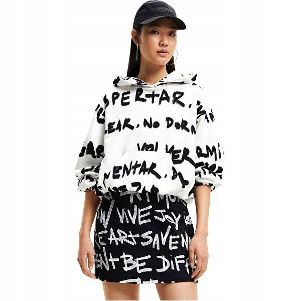 Pullover für Damen Desigual, weiß 