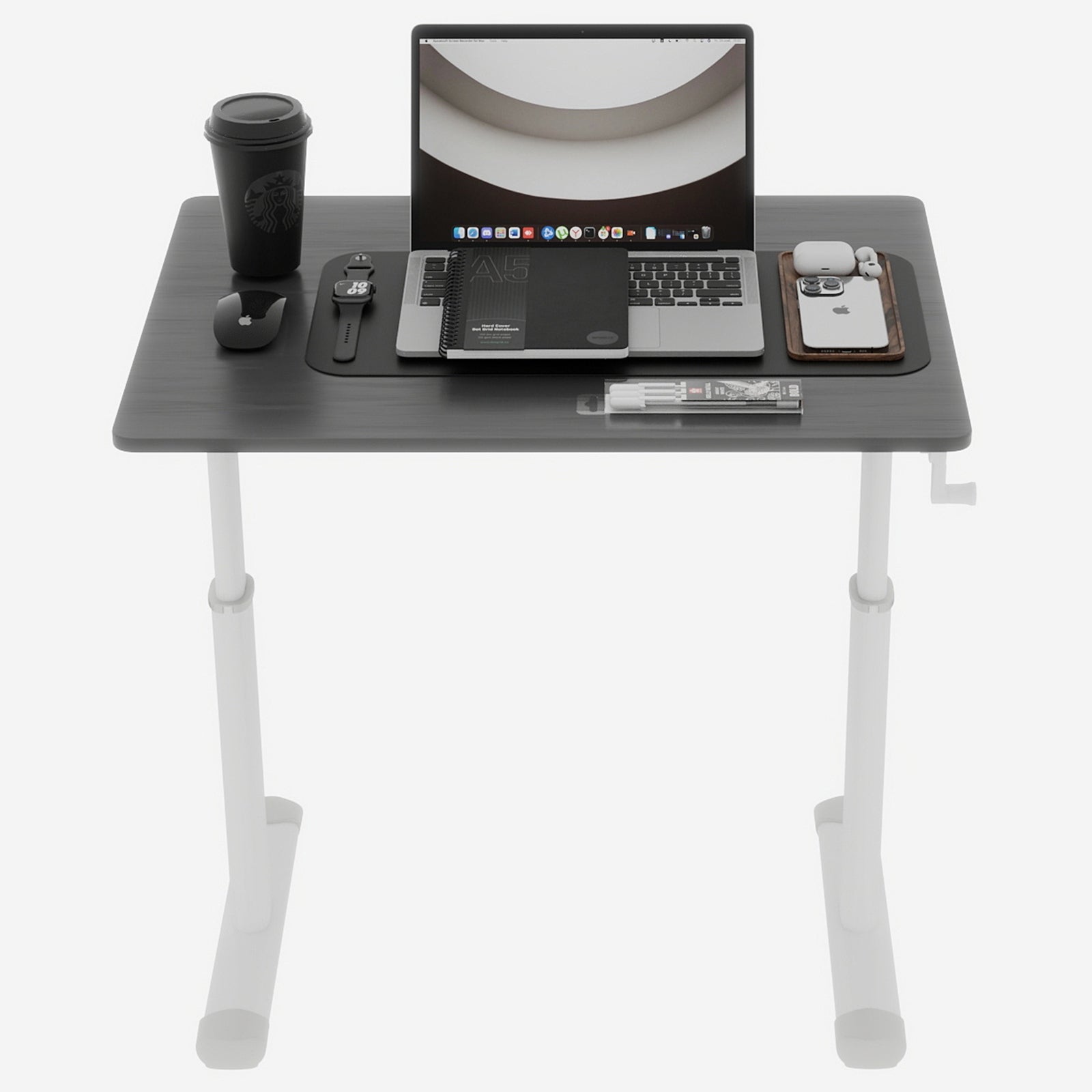 Desk Adjustable Grey for Learning and Working for Kids and Adults Manufacturer code Meb000006Antracyt