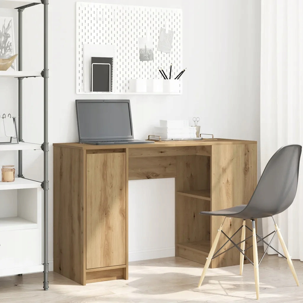 Desk Artisan Oak 120x42x76 cm Glued wood Furniture color artisan oak
