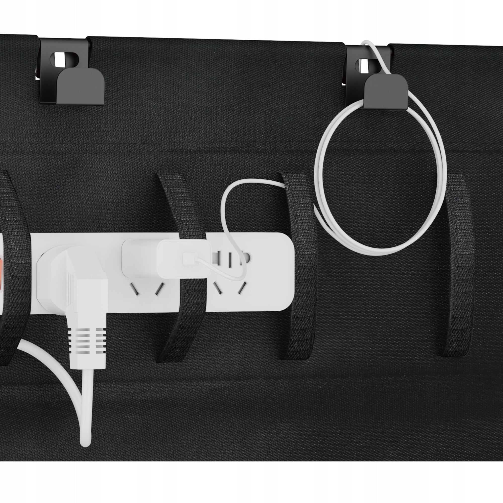 Desk Cable Organizer Length 80cm Clamp Mount + Velcro Tape EAN (GTIN) 5907246111017