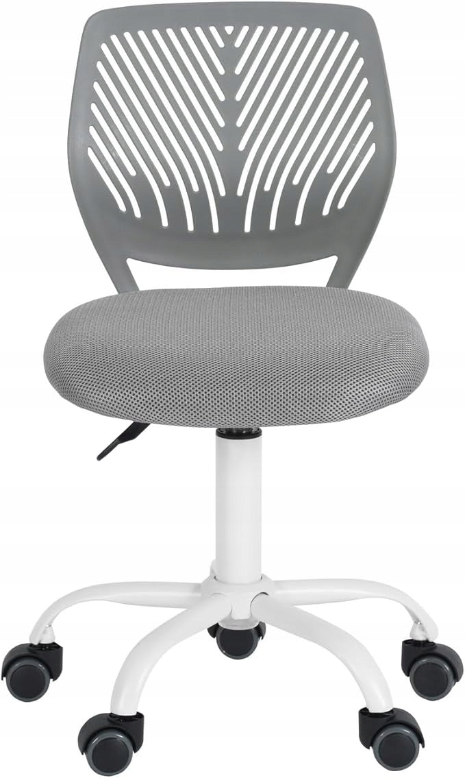 Desk Chair FurnitureR Teenager Task - Grey | 38cm x 39cm x 75-85 cm Medical device no