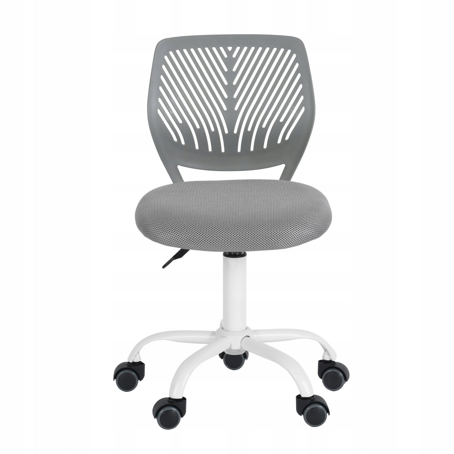 Desk Chair FurnitureR Teenager Task - Grey | 38cm x 39cm x 75-85 cm