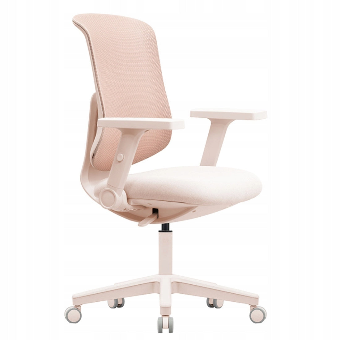 Desk Chair Pink Height Adjustable 47-57 Rotating Ergonomic Packaging status original