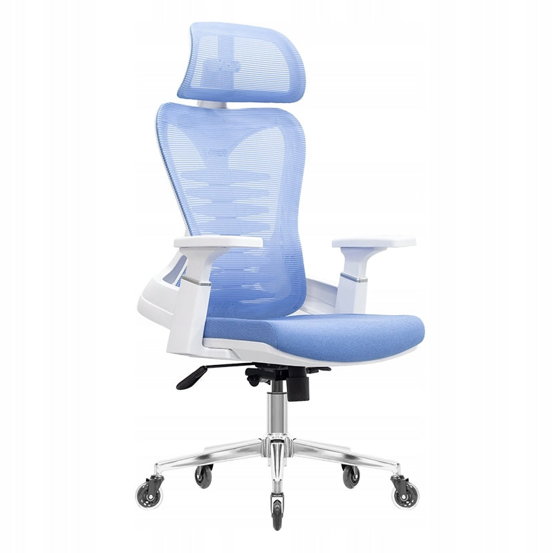 Desk Chair Swivel Chair Ergonomic Mesh Spacetronik blue Packaging status original