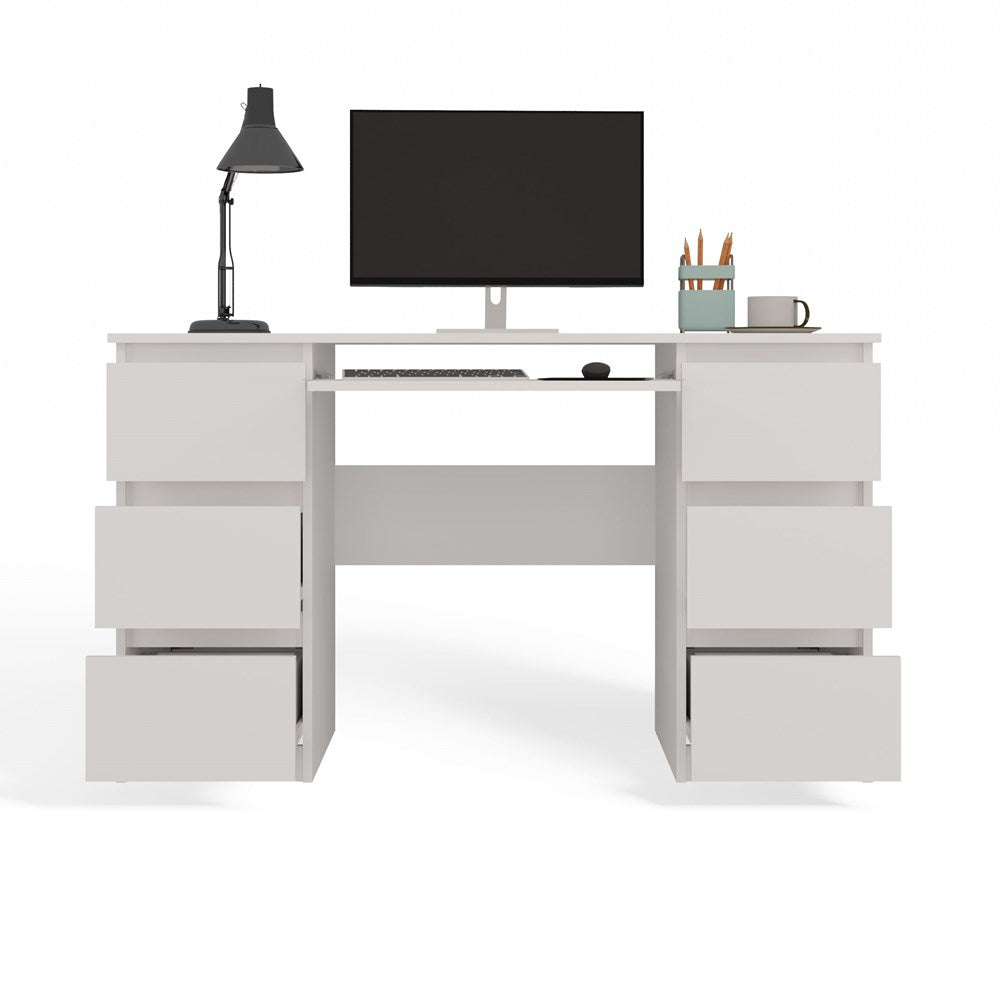 Desk Cuba CUBA WHITE Manufacturer code KUBA BIEL MAT KPL