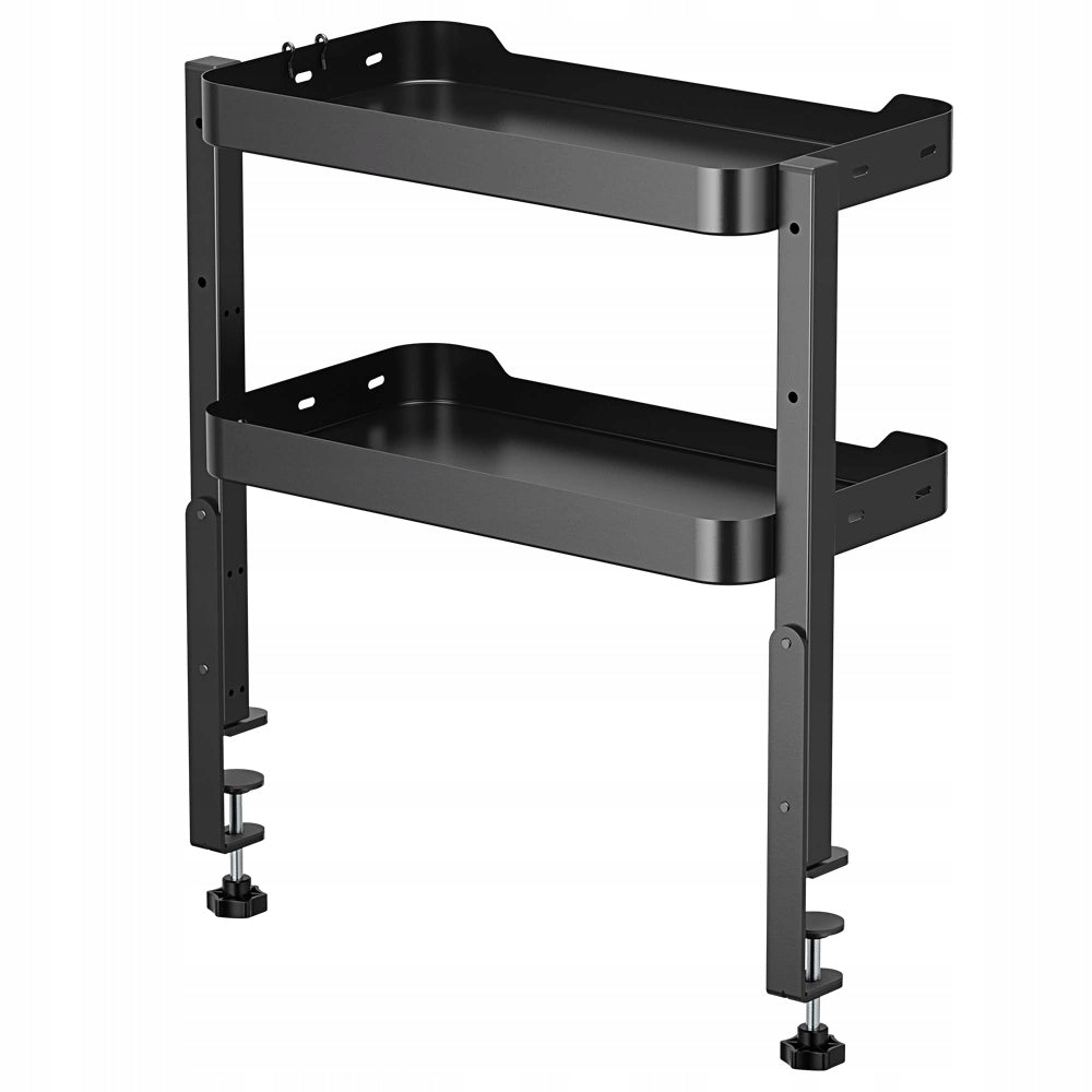 Desk Extension Shelf ADJUSTMENT Spacetronik organizer black Brand Spacetronik