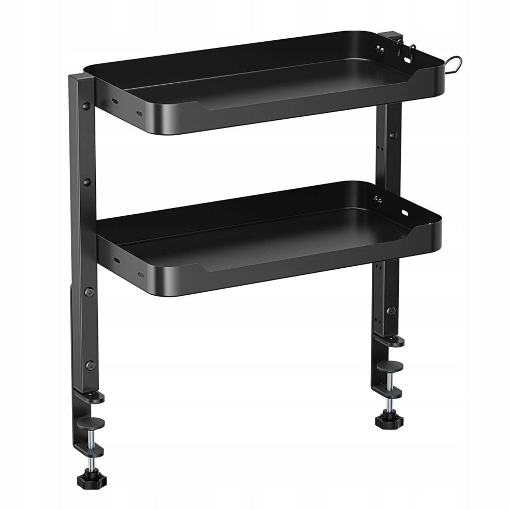 Desk Extension Shelf ADJUSTMENT Spacetronik organizer black