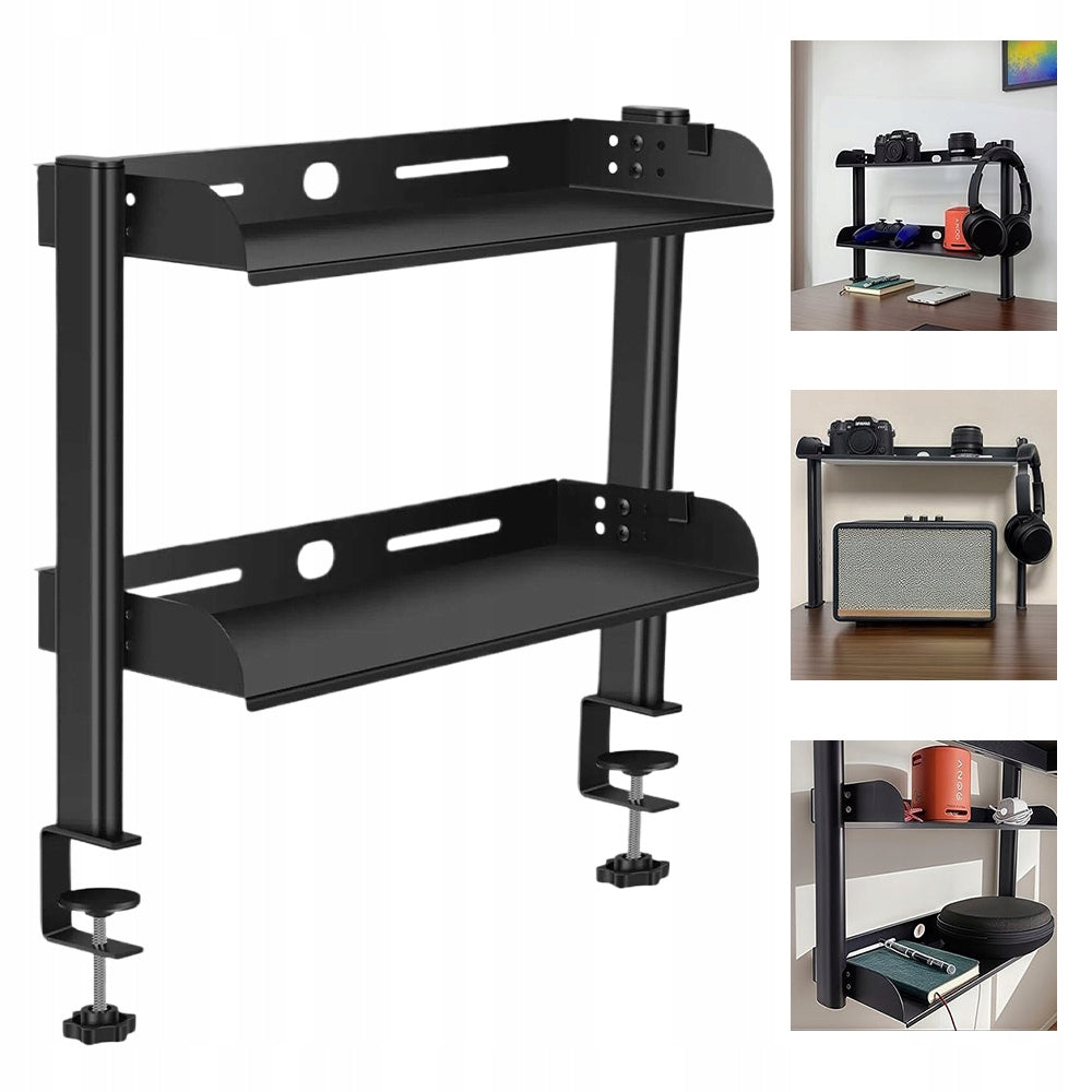 Desk Extension Shelf Adjustable Desk Holder Cables and Accessories