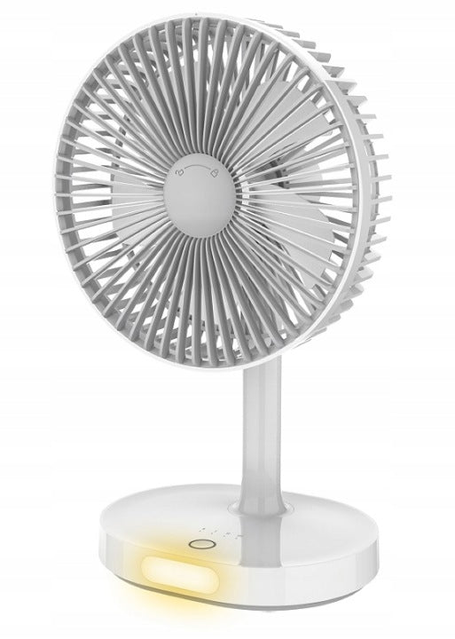 Desk Fan Cordless Fan PLATINET 3000mAh large + LAMP