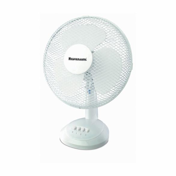 Desk Fan RAVANSON WT-1023 White Packaging status original