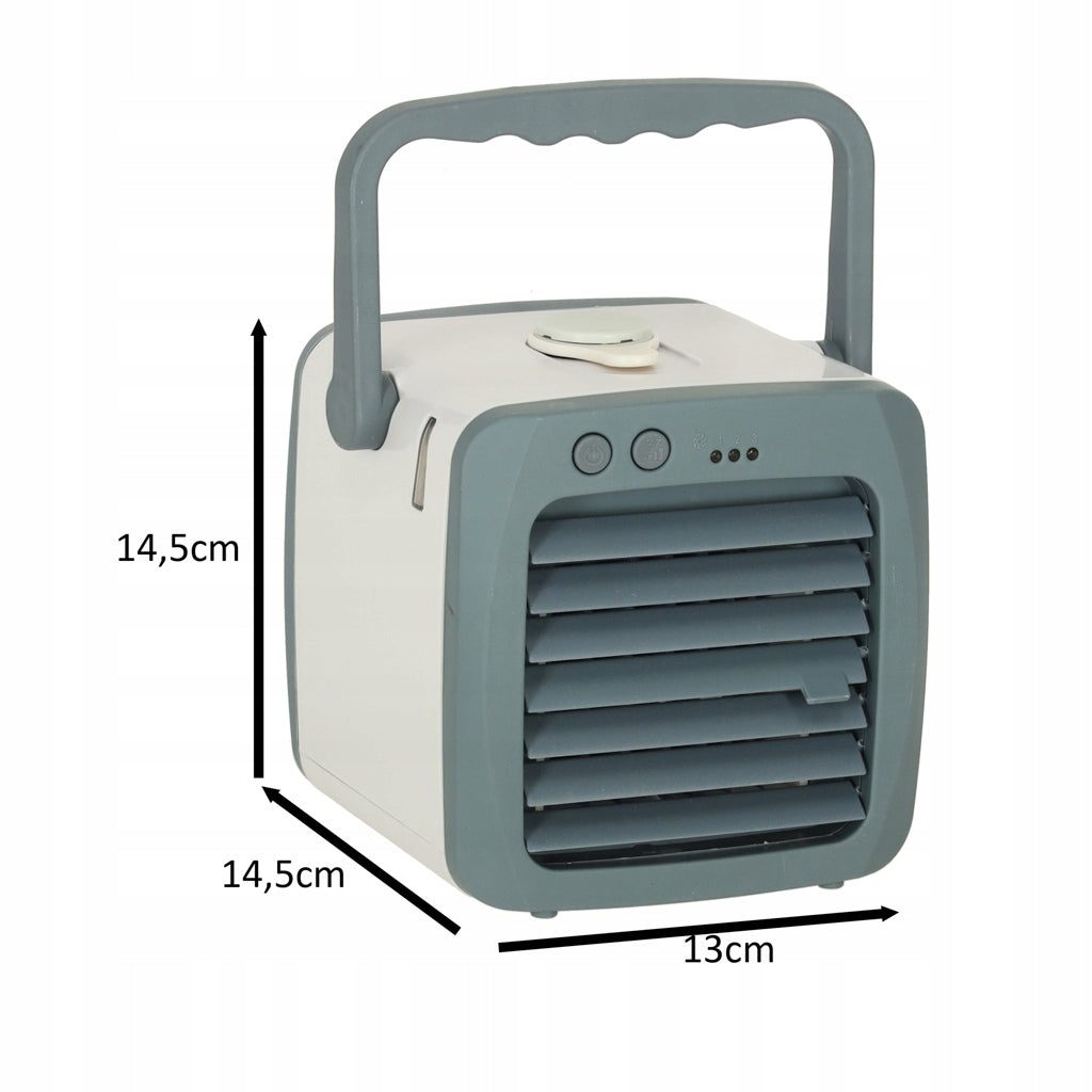Desk Fan Standing USB Quiet Small Windmill for Desk Water Air Conditioner Power 5 W