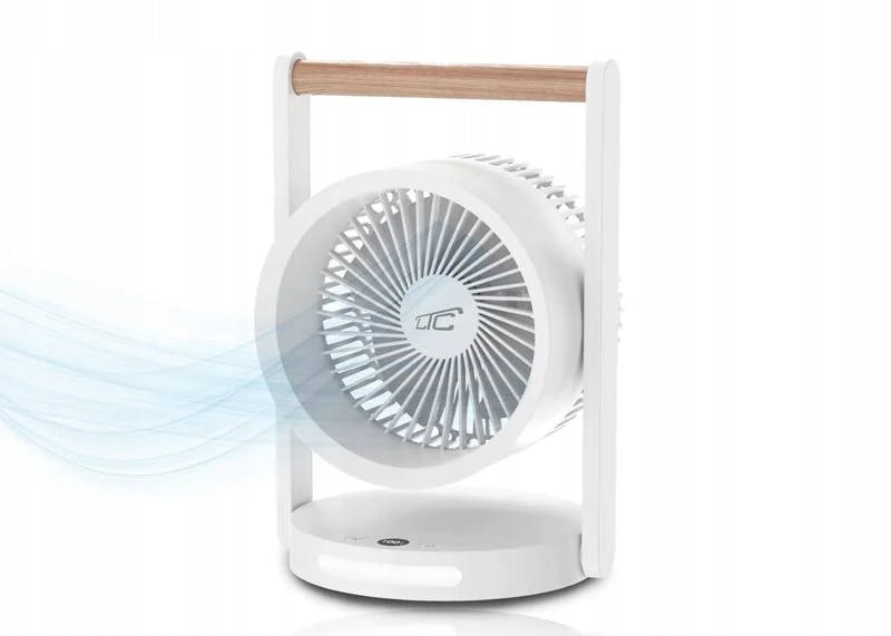 Desk Fan with Lamp Table Fan for Wireless Desk Manufacturer code WB17 WIATRAK BIURKOWY
