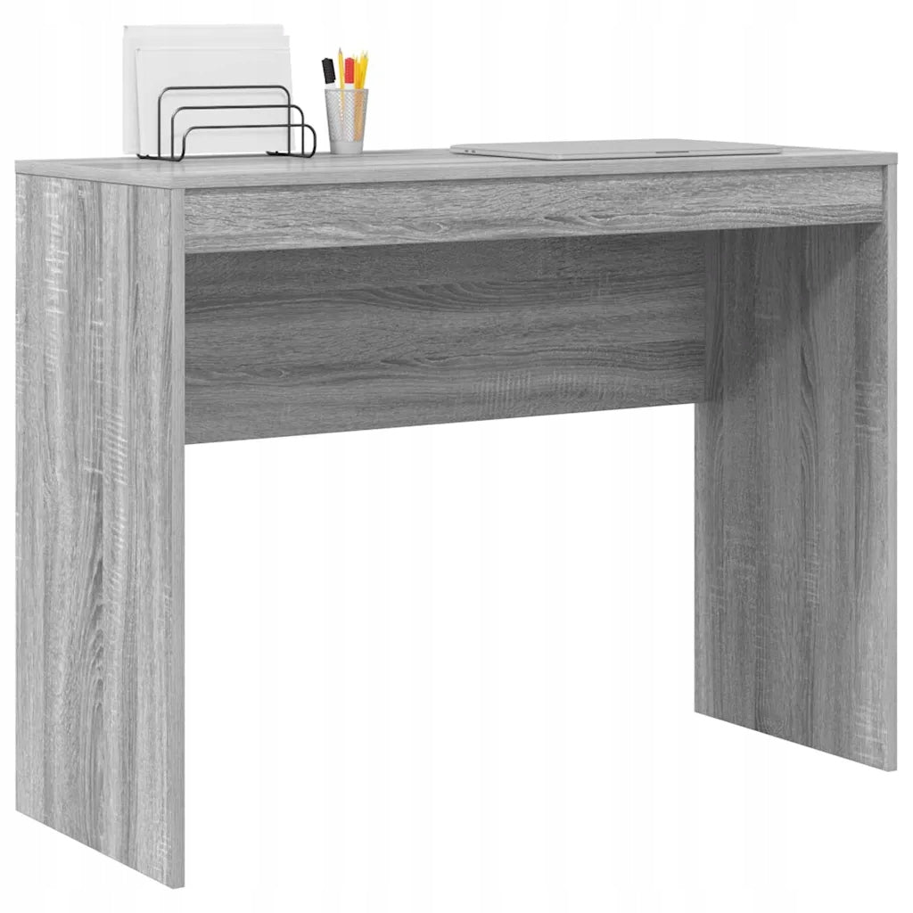 Desk Grey Sonoma 100 x 40 x 76 cm Brand VidaXL