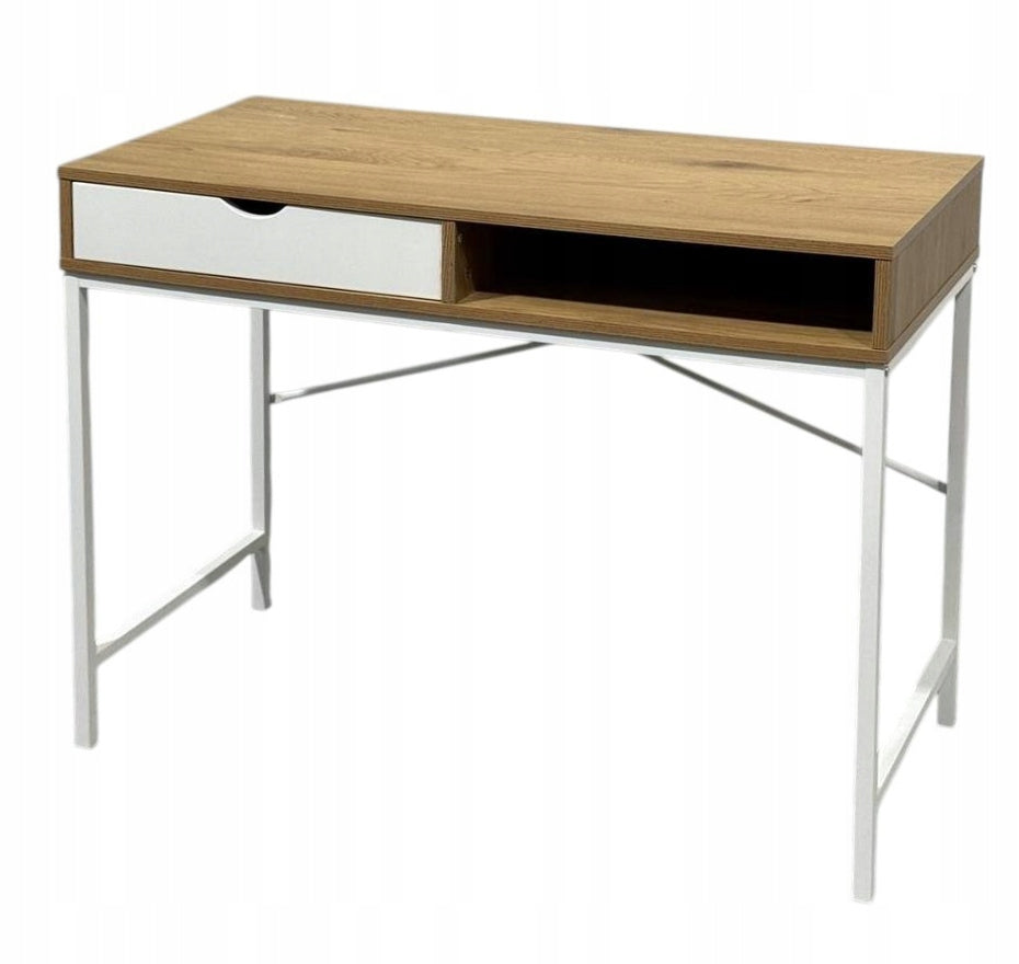 Desk Modern TRAPPEDAL 48x95 WHITE