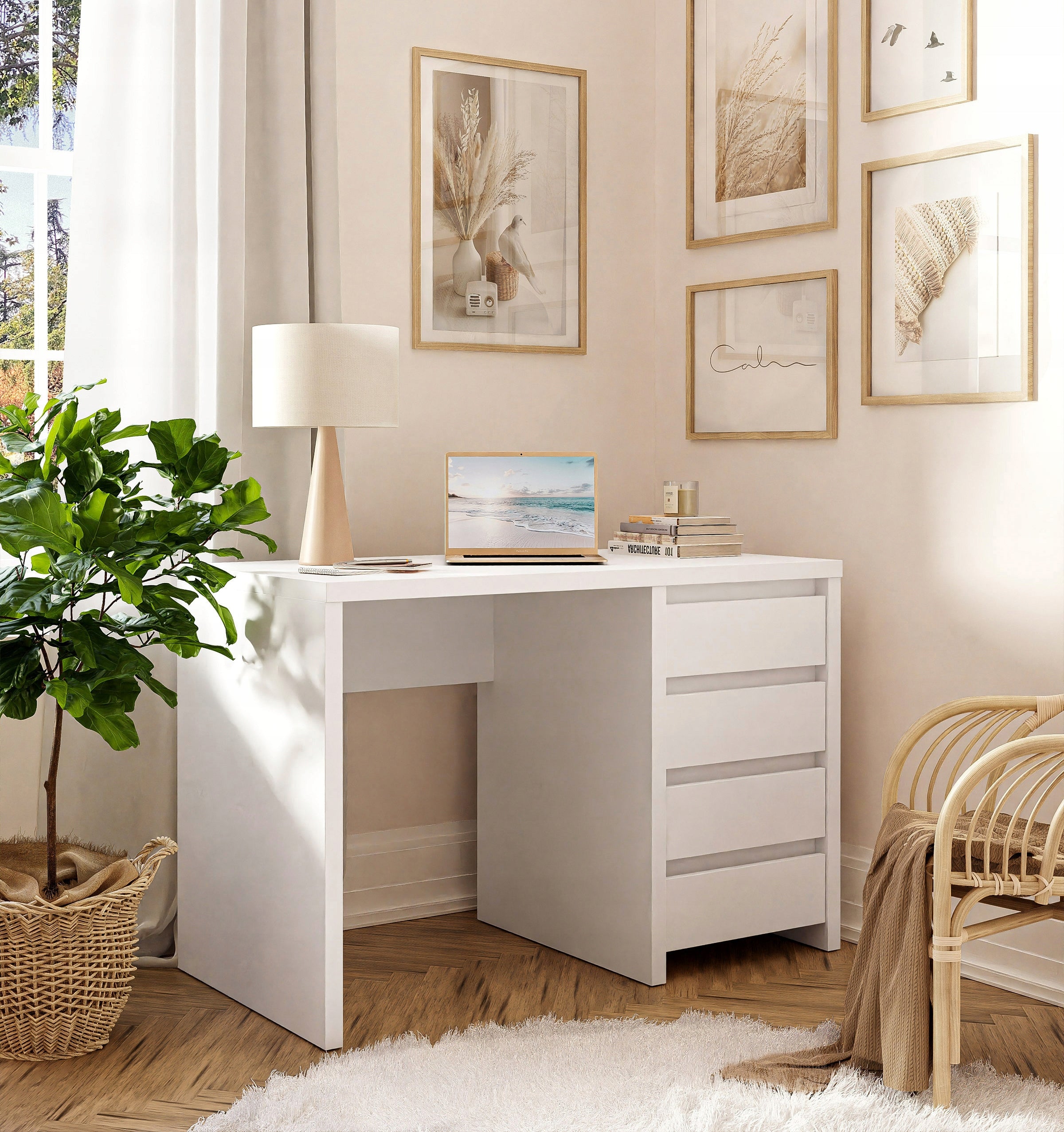 Desk NETWORK white drawer mat EAN (GTIN) 5903864001389