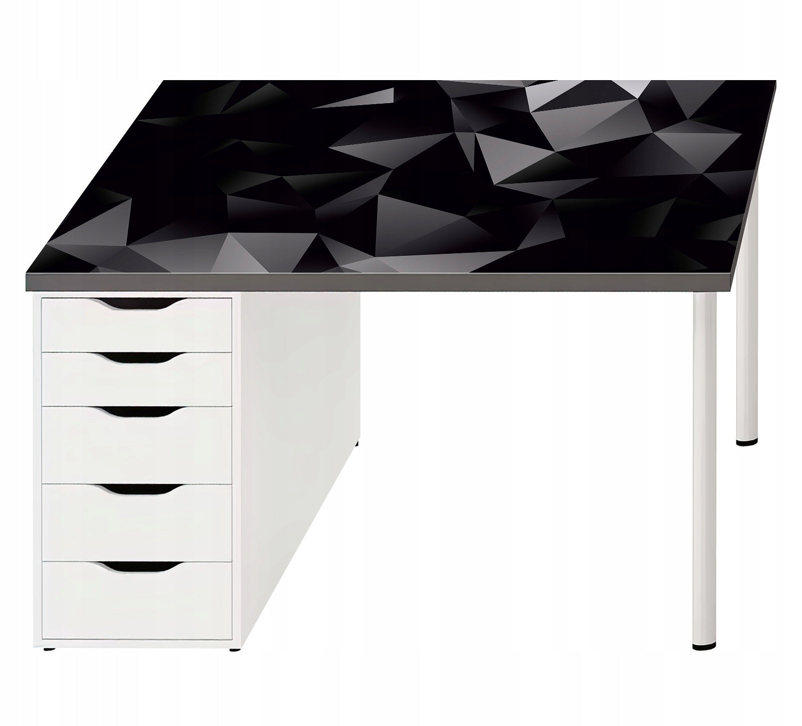 Desk Protective Mat 120x60 Black Abstract Manufacturer code mgb97