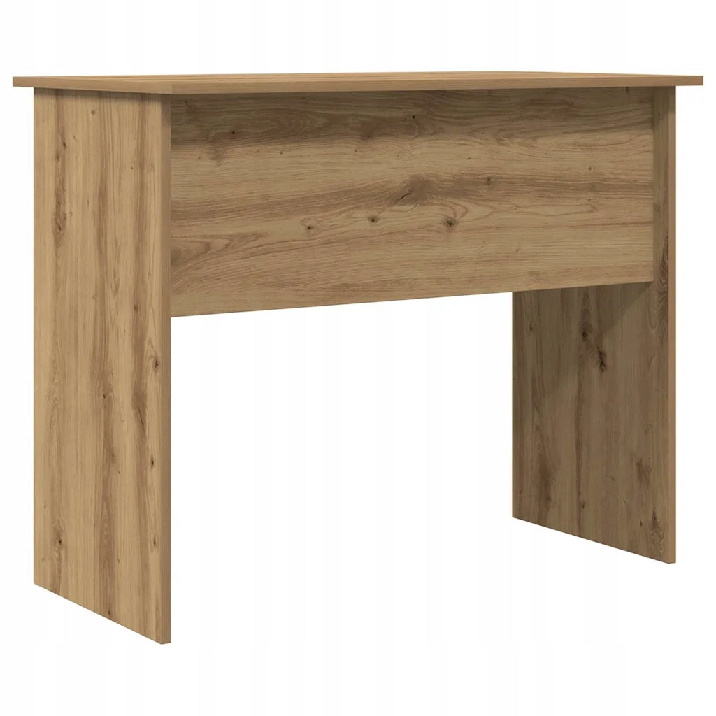 Desk, artisan oak, 90x50x74 cm, wood-based material