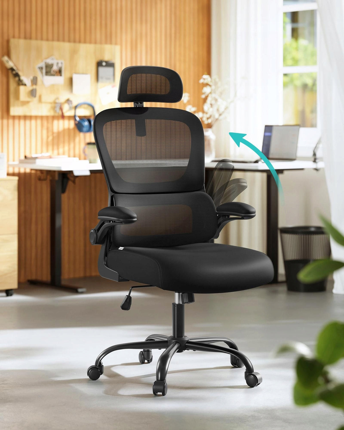 Desk chair Vasagle swivel chairs black Brand Songmics