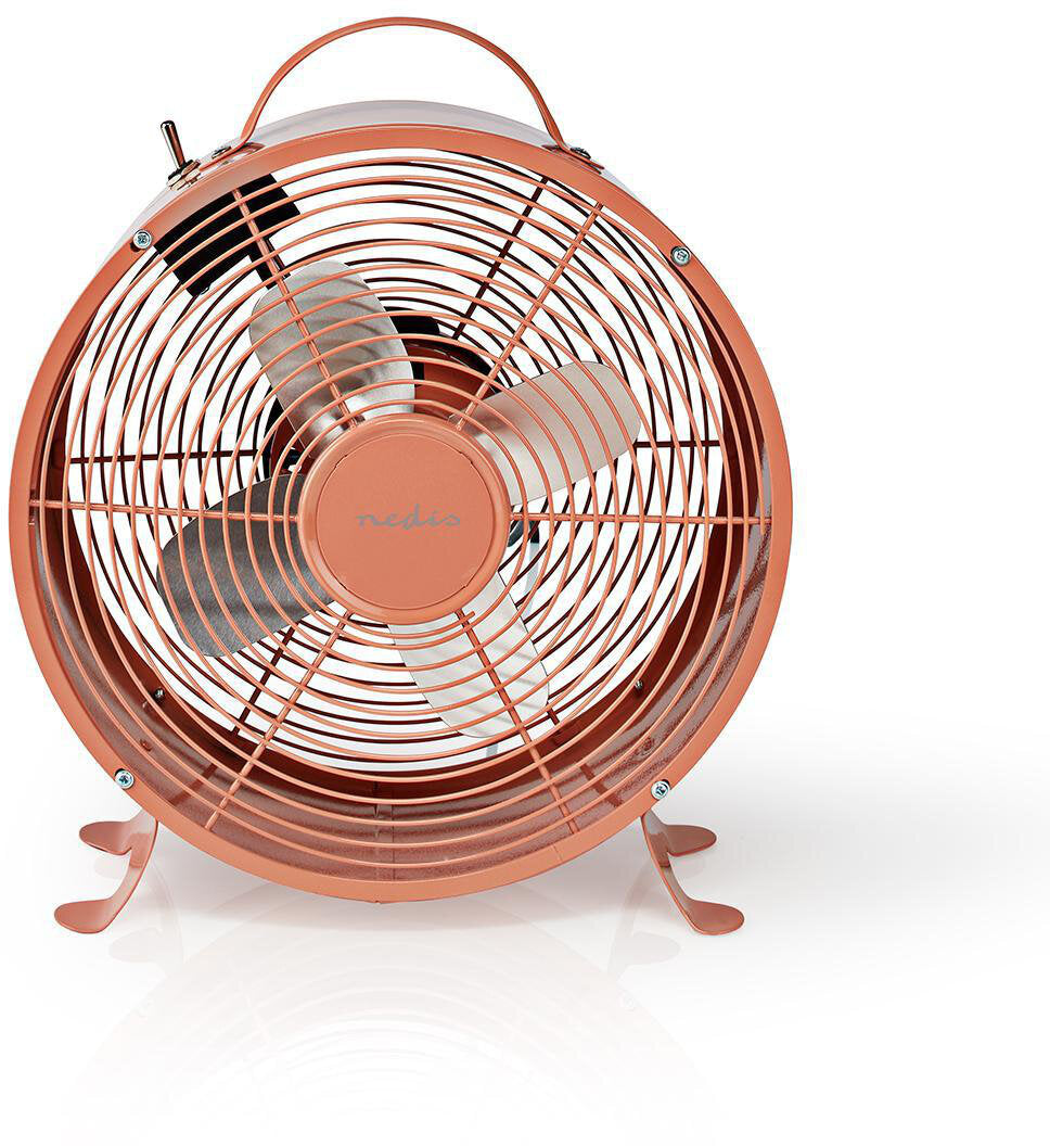 Desk fan Nedis 20W pink, 25cm, 2 speeds