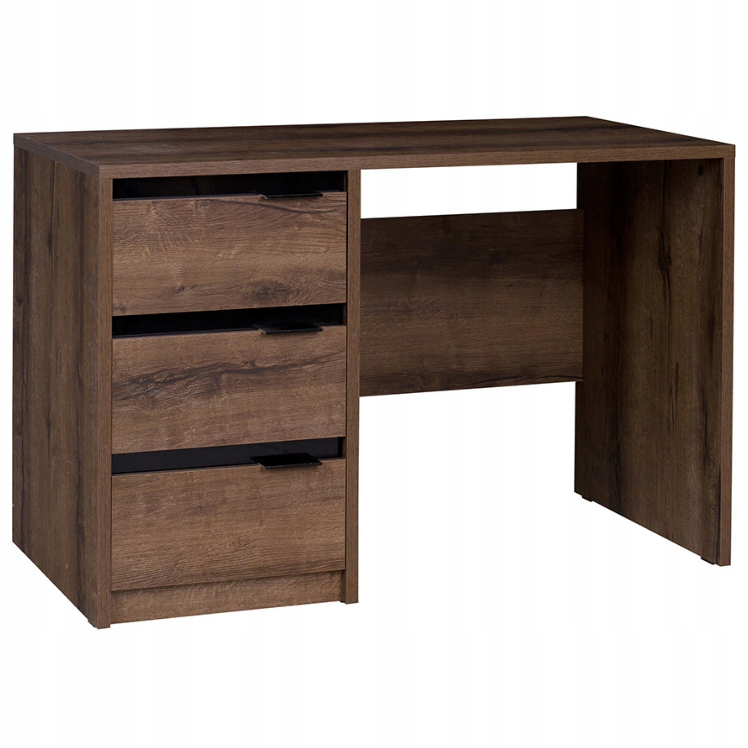 Desk for room WOODY 3 drawers 120x77x60 cm Oak monastery