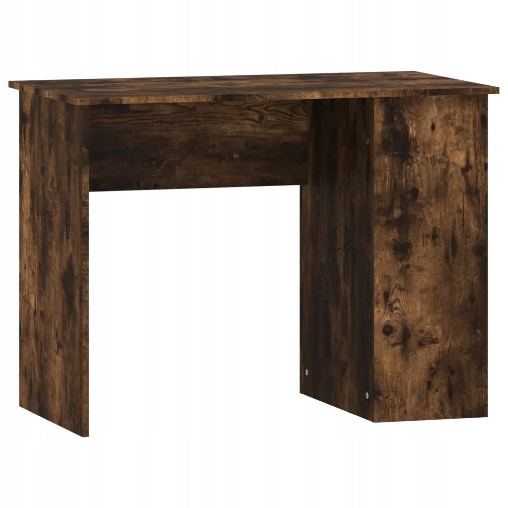 Desk, smoky oak, 100x55x75 cm, material