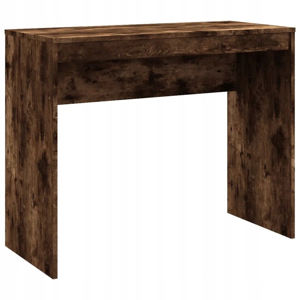 Desk, smoky oak, 90x40x72 cm, wood-based material
