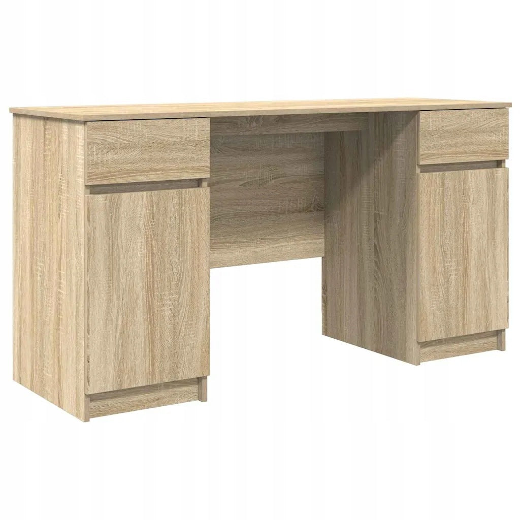 Desk sonoma oak 140 x 49 x 76 cm Wood-based material