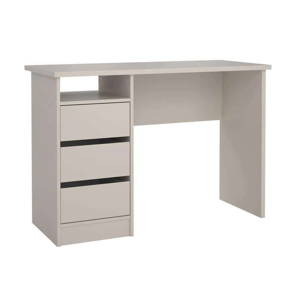 Desk with 3 drawers FUNCTION PLUS 110cm cashmere Packaging status original