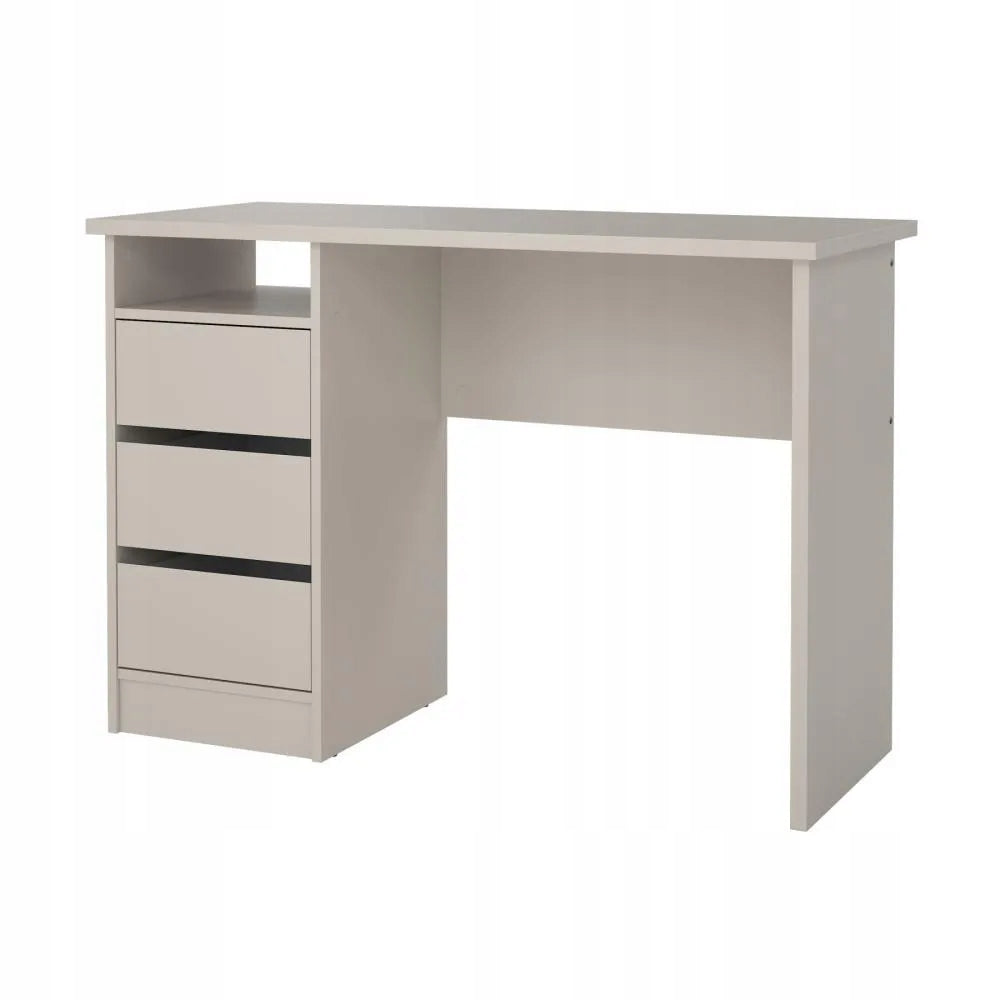 Desk with 3 drawers FUNCTION PLUS 110cm cashmere