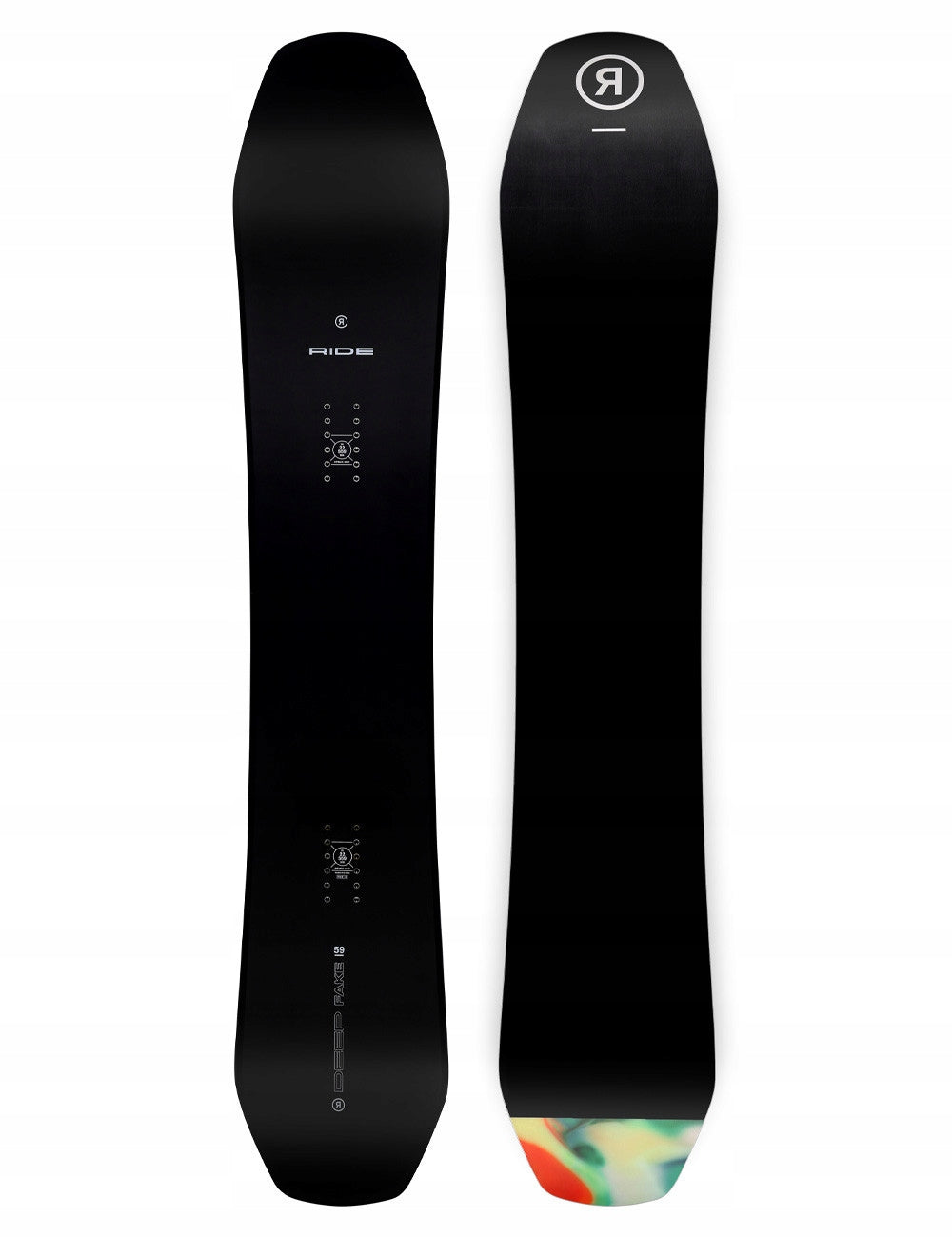 Snowboard Ride Deep Fake, schwarz 