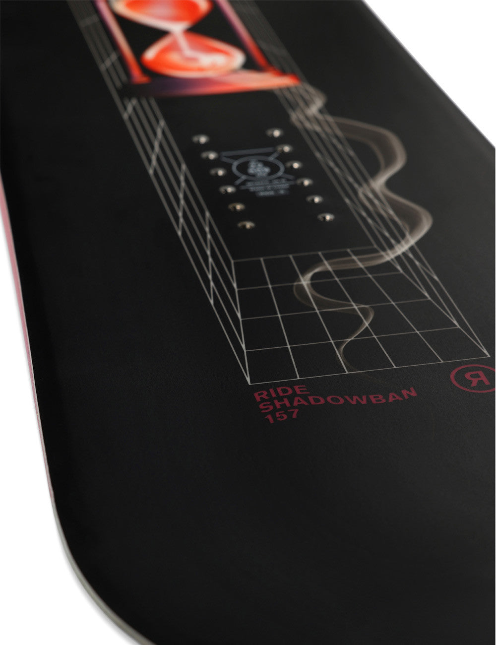 Snowboard Ride Shadowban, schwarz 