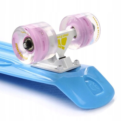 Riedlentė Meteor Pennyboard, mėlyna/rožinė