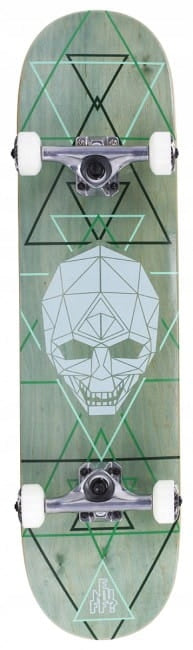 Riedlentė Enuff Geo Skull Green 8 IN